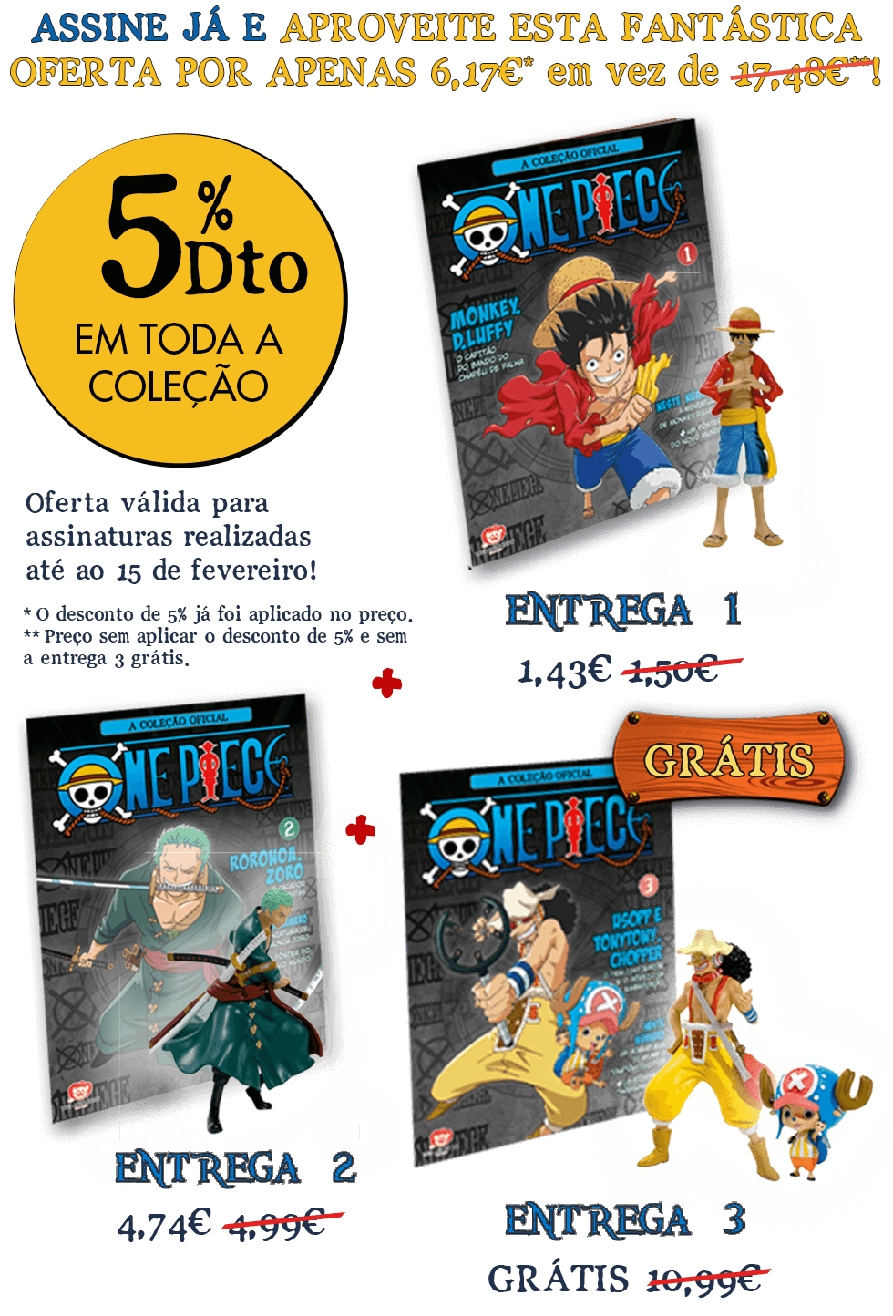 Colecione as miniaturas de One Piece e reviva as incríveis aventuras -  Salvat